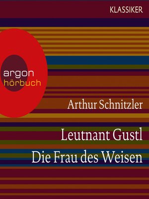cover image of Leutnant Gustl / Die Frau des Weisen